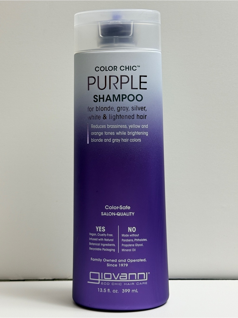 Giovanni Color Chic Purple Shampoo - 13.5 fl oz - NEW No Box - Picture 1 of 6